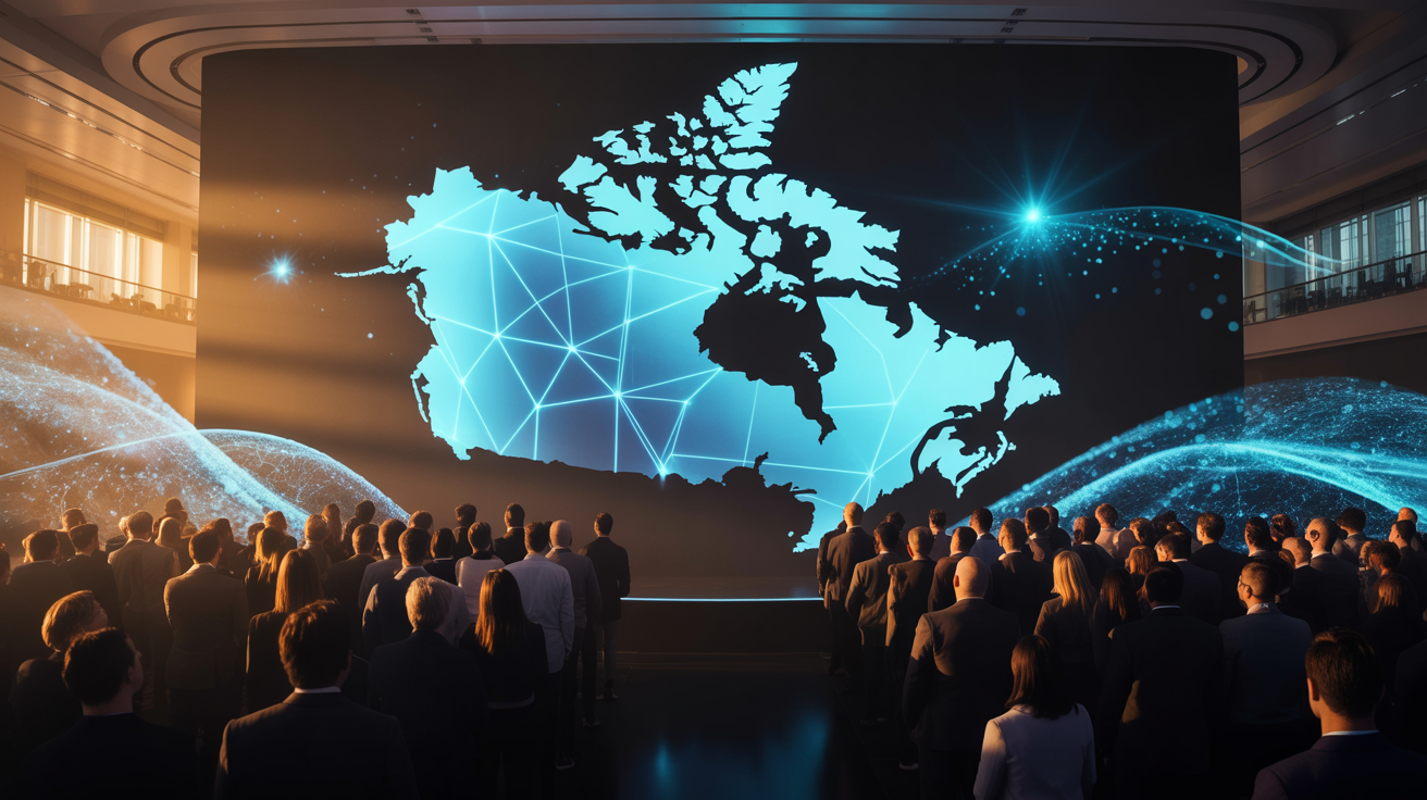 Moncton Dieppe Wyndham AI Conference — Holographic Stage