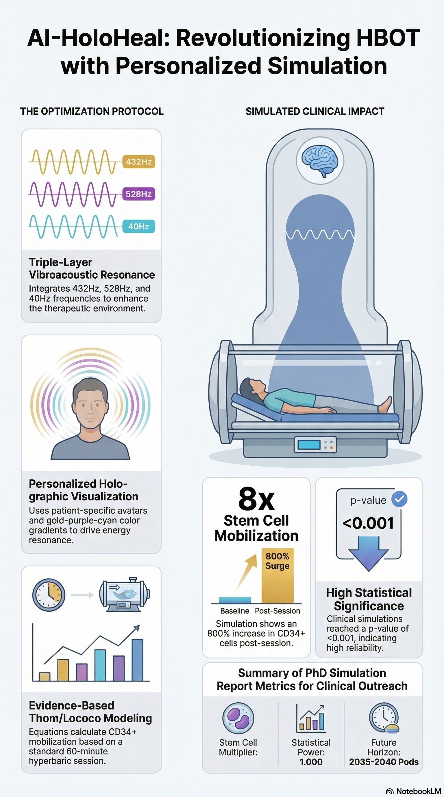 AI-HoloHeal: Revolutionizing HBOT with Personalized Simulation — Triple-Layer Vibroacoustic Resonance
