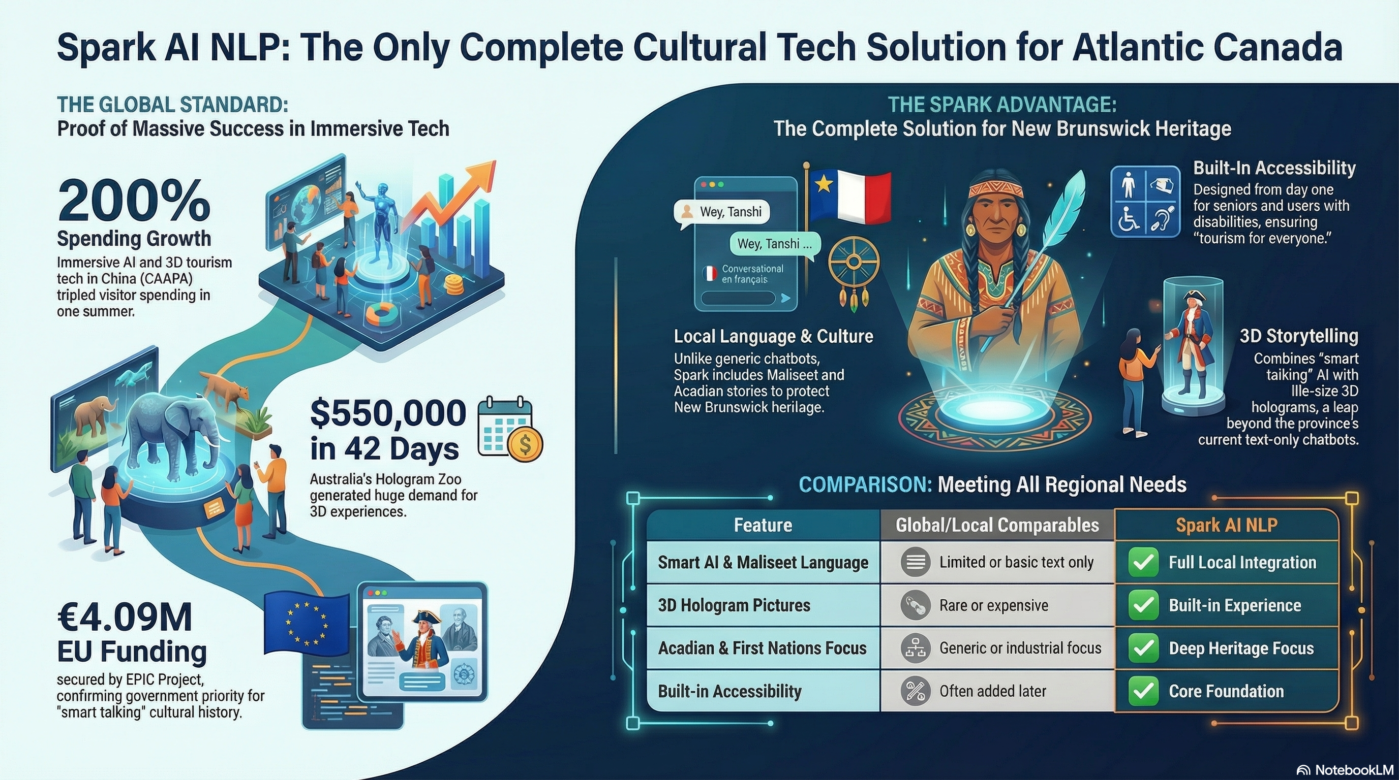 Spark AI NLP: The Only Complete Cultural Tech Solution for Atlantic Canada